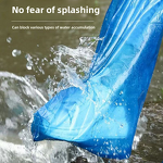 Shoe Covers Factory - OEM Disposable Thickened Waterproof Non-Slip Wear-Resistant High Boots