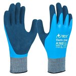 Work Safety Gloves Manufacturer - OEM Stretch Star Latex Frosted All-Immersion Waterproof