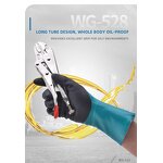 Oil Guard Gloves Manufacturer - OEM WG-528L Fireproof Anti-Cut Anti-Impact Anti-Static