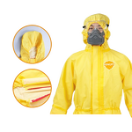 Protective Coverall Manufacturer - OEM Type3 Bright Yellow Anti Static Chemical Splashes
