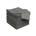 Oil Spill Absorbent Mats Manufacturer - OEM 200 Piece Box Grey Disposable Polypropylene Dimpled
