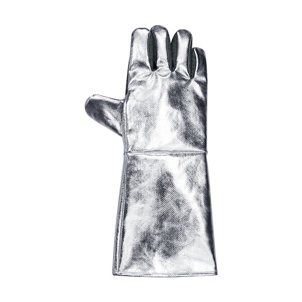Aluminized Gloves Manufacturer - OEM EN 407 EN 388 Blue Eagle Size 11 Length 16