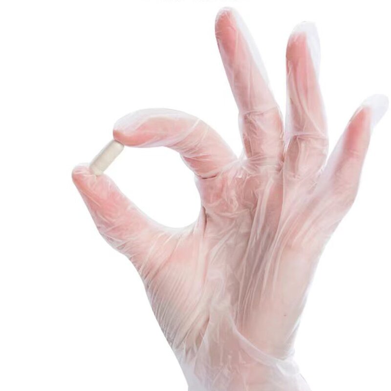 PVC Gloves Manufacturer - OEM Clear Disposable XL Size Powder-Free Food Grade