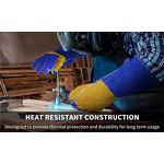 Welding Gloves Manufacturer - OEM Custom Leather Construction Work Gloves
