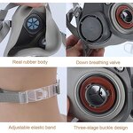 Half Mask Manufacturer - OEM Wholesale Reusable Smoke Dust Protection