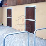 Wooden Metal Paddock Door Factory - OEM Regular Dimension Exterior Durable Barn Door