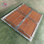 Horse Barn End Doors Manufacturer - OEM New Condition Bamboo Wooden Dutch Double Sliding