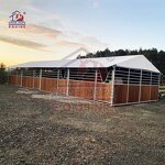 Portable Horse Stable Manufacturer - OEM Prefab Cheap Temporary Stalls with HDPE Panel