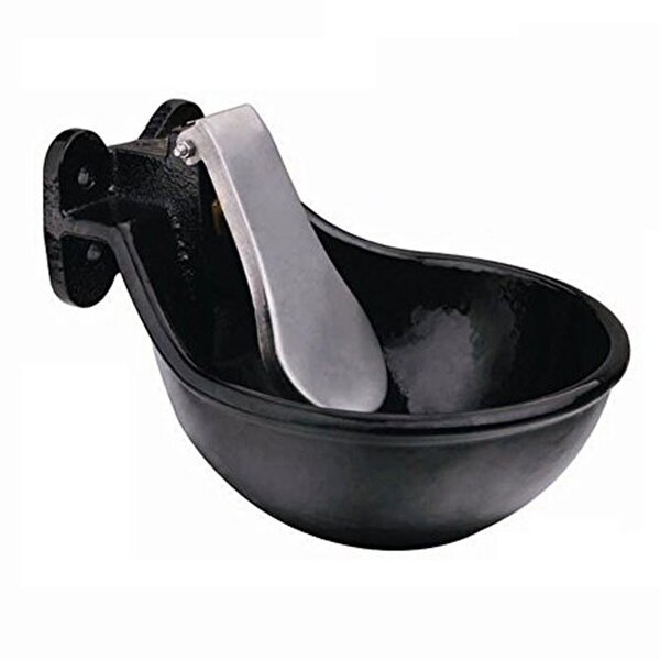 Drinking Water Bowl Factory - OEM Cast Iron Black Stable Accessories