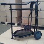 Portable Saddle Rack Trolley Factory - OEM Steel Durable Horse Saddle Rack