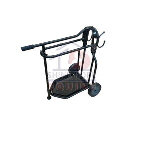 Portable Saddle Rack Trolley Factory - OEM Steel Durable Horse Saddle Rack