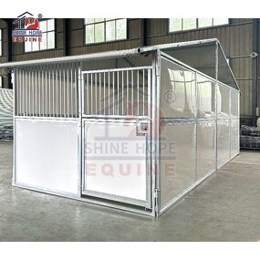 Portable Horse Run-In Shed Factory - OEM Shinehope Customized Temporary Mobile Field Shelter