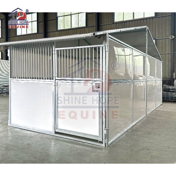Portable Horse Run-In Shed Factory - OEM Shinehope Customized Temporary Mobile Field Shelter
