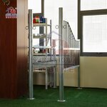 Horse Wash Stall Panel Factory - OEM Steel Horse Barn Customized Size