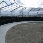 Electric Horse Walker Factory - OEM with Optional Fence and Roof Horse Products