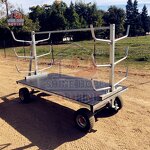 Pole Trailer Manufacturer - OEM Horse Products Show Jump Poles Carrying Trailer