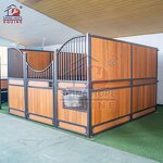 Horse Stall Manufacturer - OEM Luxury Powder Coated Metal Easy-to-Install Fence