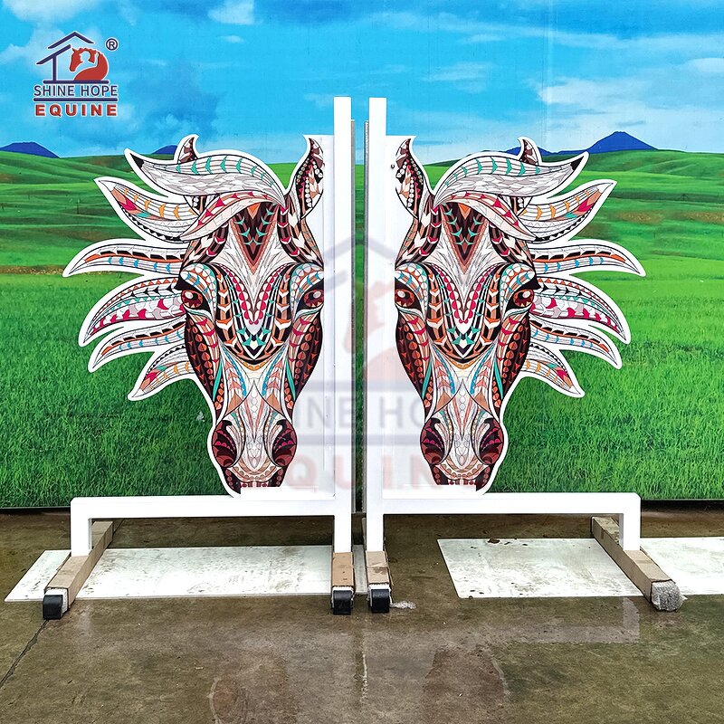 Horse Jumps Manufacturer - OEM Customized Jump Wing Standards Aluminum Special Design