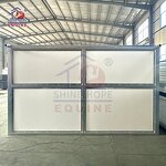 Portable Horse Shelter Kits Manufacturer - OEM Cheap with HDPE Panels Horse Shed Row