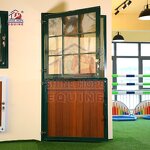 Wooden Metal Paddock Door Factory - OEM Regular Dimension Exterior Durable Barn Door