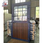 HDPE Horse Stall Fronts Factory - OEM Easy Clean European Modern Stable Door Paddock