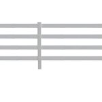 PVC Farm Fence Factory - OEM Heavy Duty 4 Rail for Horses Premium Vinyl