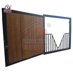 Horse Stall Hinged Windows Manufacturer - OEM Factory Supply Steel Prefab Bamboo Infill