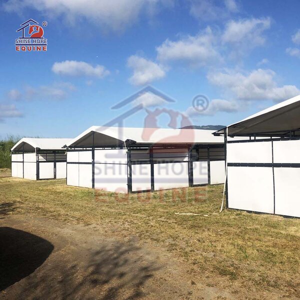 Portable Horse Stalls Factory - OEM Equine Products Custom Metal Portable Stalls