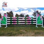 Training Aluminum Jump Manufacturer - OEM New Design Jumping Fence with Keyhole Track