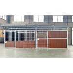 Horse Stable Doors Manufacturer - OEM New Farm Equestrian with Sliding Door Steel Roof