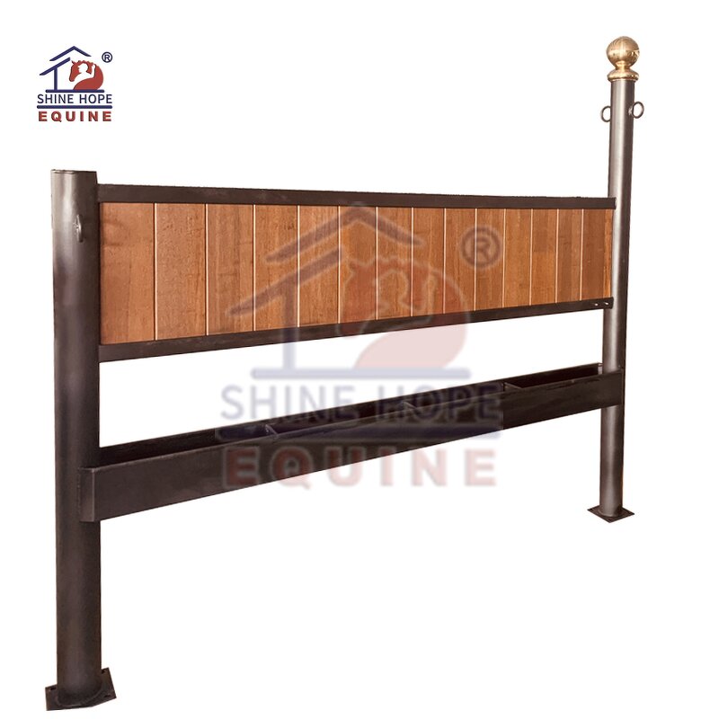 Horse Wash Stall Panel Factory - OEM Steel Horse Barn Customized Size