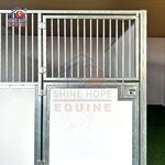 Prefab Horse Barn Manufacturer - OEM Economical Temporary Design with HDPE Panels