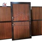 Horse Barn Dutch Door Factory - OEM Horse Stable Lower Cheap Portable End Double Paddock