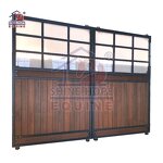 Horse Stall Sliding Door Kits Manufacturer - OEM New Condition Cheap Metal Doors Pallet