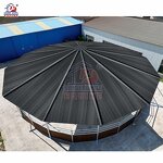 Covered Lunging Area Manufacturer - OEM 10m Metal Frame Round Pen Cover Training
