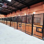 Horse Stable Door Factory - OEM High Quality Permanent Equine Product Box Panels