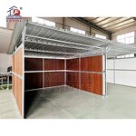 Wood Horse Shelter Factory - OEM Covered Horse Corral Portable Equine Housing