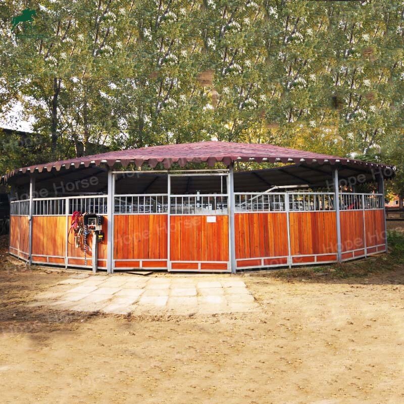 Steel Horse Training Equipment Manufacturer - OEM Heavy-Duty Simple Tube Fence Walker