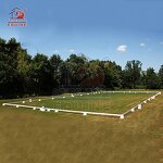 Movable Dressage Arena Manufacturer - OEM UV Resistant White HDPE for Dressage Riding
