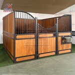 Horse Stall Manufacturer - OEM Luxury Powder Coated Metal Easy-to-Install Fence