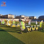 Horse Riding Show Equipment Manufacturer - OEM Shinehope Aluminium Elegant Horse Jumps Stand