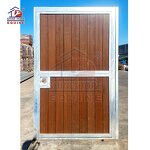Wooden Metal Paddock Door Manufacturer - OEM Regular Dimension Exterior Durable Barn Door