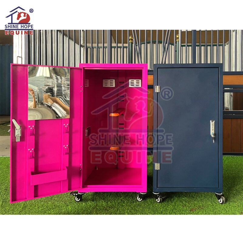 Tack Storage Box Manufacturer - OEM Horse Tack with Saddle Rack Bridle Hooks