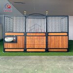 Prefab Horse Barn Factory - OEM Unique Wooden Stable 10x10 Horse Stall for Sale