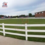 PVC Horse Fence Factory - OEM 5-Inch Double Door Round Pen for Horse Products