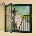 Horse Barn Hinged Window Factory - OEM Husbandry Equipment Heavy Duty Steel Prefab HDG