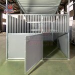 Prefab Horse Barn Manufacturer - OEM Economical Temporary Design with HDPE Panels