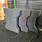 Horse Barn Interlocking Rubber Paver Factory - OEM Safety High Density Rubber Paver