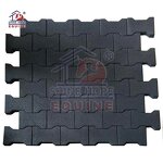 Horse Rubber Flooring Paver Factory - OEM Various Color Size Dog Bone Stall Flooring