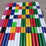 Show Jump Plastic Poles Factory - OEM 3.5m Single Color Without Infilled Wood